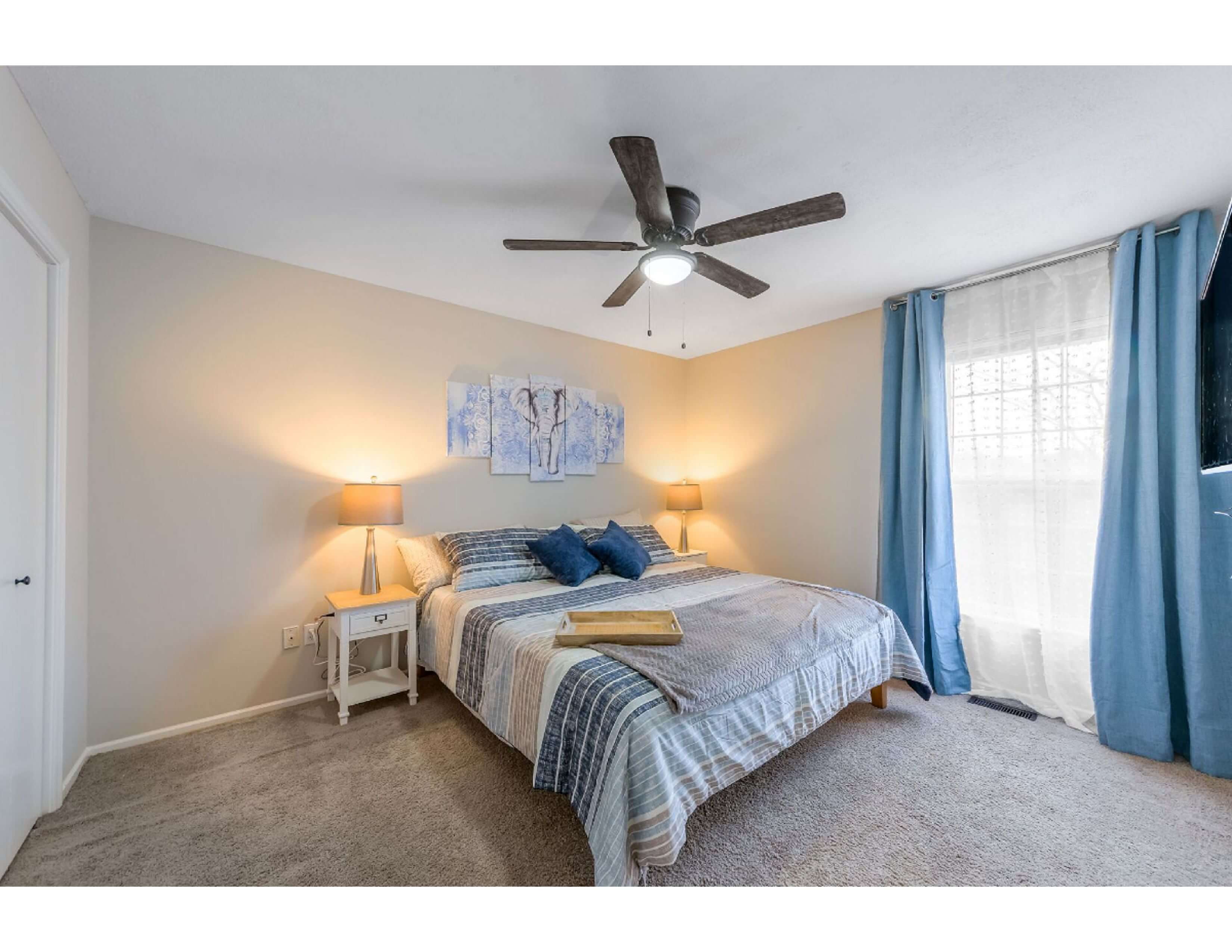 446 Spring Avenue interior, World Cup fan accommodation in Liberty